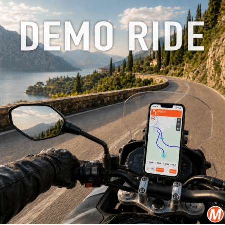 Itinerari in moto demo ride Italia by Motoavventure